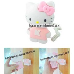 wall telephone hello kitty