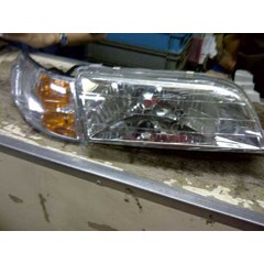 headlamp + lampu sen samping corolla great crystal putih