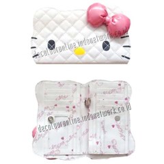 dompet vinyl hello kitty