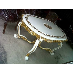 meja makan motif buah