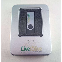 flashdsik swivel cetak logo liveolive