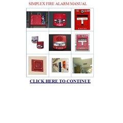 fire alarm simplex