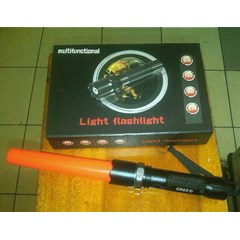 lampu senter multifungsi ( lalin)