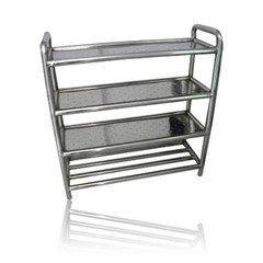 rak sepatu stainless