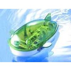 mechanical blowfish tamiya 71114 - tail fin swimming action