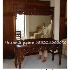 meja rias altar selendang 150 cm