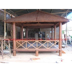 gazebo atap sirap 2x4 meter