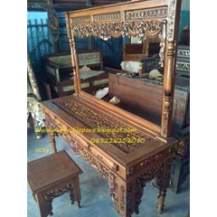 meja rias altar peluru 180 cm
