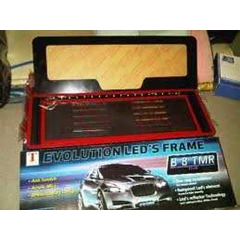 tempat plat nomor acrylic
