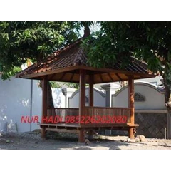 gazebo atap genteng