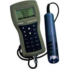 hanna hi 9828 with 4 meter cable multiparameter water quality meter