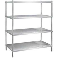 stainless steel rack 4 shelfing