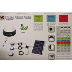 lampu hemat tenaga surya dilengkapi remote