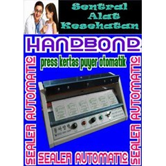 hand bond binding machine | sealer otomatis kertas puyer