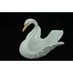 porcelain swan