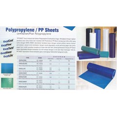 polypropylene sheets / lembaran plastik serbaguna