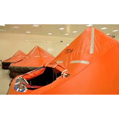 annual service & inspection inflatable liferaft