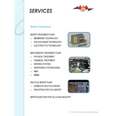 water & waste water treatment plant services