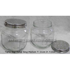 toples segi tutup seng medium