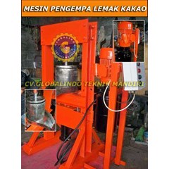mesin pengempa lemak | mesin press lemak kakao