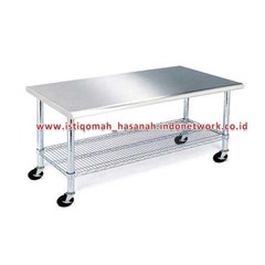 meja work table stainless