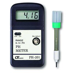 lutron ph meter 201, digital ph meter --081322001525--