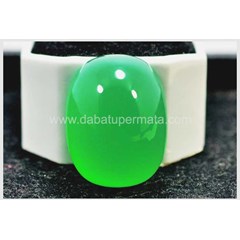 batu permata antik giok nephrite brazil. ( bjd 024)