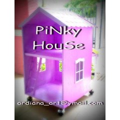 rumah boneka barbie dan furniturenya