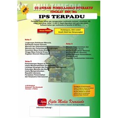 cd animasi softwera pembelajaran ips terpadu smp / mts