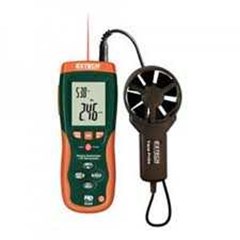 extech hd 300 cfm/ cmm thermo-anemometer with ir temperature