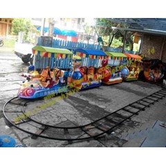 kereta mini full fiber dobel + atap