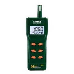 digital portable co2 meter extech co250