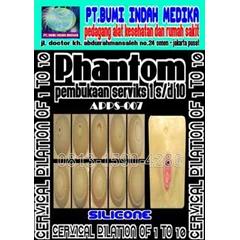 phantom alat peraga pembukaan servic 1-10 plus 1 penampang