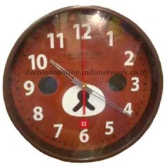 jam dinding rilakkuma