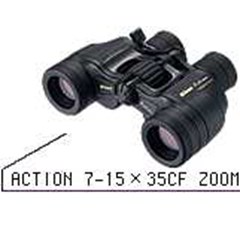 binocular nikon ' action' 7-15x35 ( zoom)