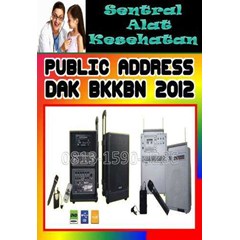 public address | juknis dak bkkbn 2015