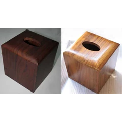 teak tissue box