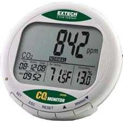 extech co200 desktop indoor air quality co2 monitor
