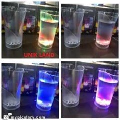 gelas sensor air besar/ gelas led besar