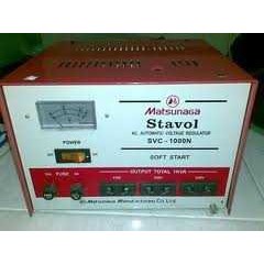 stabilizer matsunaga 1000va ( komputer bintaro, pondok indah, rempoa, ciputat, lebak bulus, pondok pinang, rs fatmawati jakarta selatan)