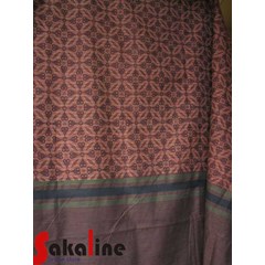 kain batik lurik kombinasi