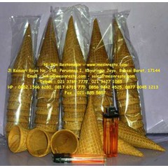 distributor agen jual cone waffle wafel untuk hard soft ice cream es krim gelato frozen yoghurt