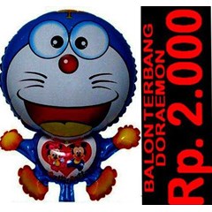 balon terbang doraemon
