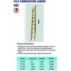 frp combintaion ladder/ frp combination ladder/ tangga allumunium/ tangga alumunium