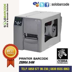 printer barcode zebra s4m