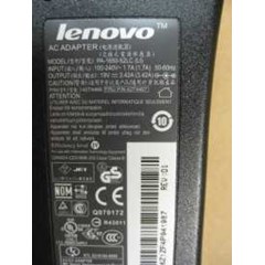 adaptor charger lenovo 19v 3.42a .