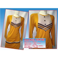 atasan kaos muslim ks 002 f
