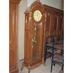 almari jam hias classic