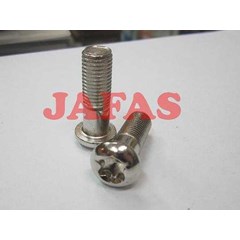 baut cakram bintang nikel/ chrome