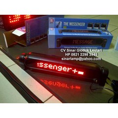 running text mobil - 12vdc